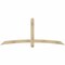 Ekena Millwork Bellingham Rough Sawn Timber Gable Bracket, Douglas Fir, 84"W x 35"H x 4"D x 4"F, 10/12 Pitch GBW084X35X0404BEL00RDF - alternate 1
